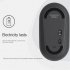 US Logitech Pebble M350 Wireless Mouse Bluetooth compatible 5 2 2 4G Dual Mode Silent Usb Receiver White