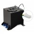 US MERXENG 2 5 Gallon Universal Fuel Cell Drift Strip Gas Tank  Level Sender Coated Aluminum Polished