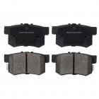US MERXENG 6S537 Premium Ceramic Disc Rear Brake Pads For 1991-2007 Accord