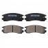 US MERXENG Premium Ceramic Disc Rear Brake Pads For 2004 2005 Century