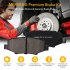 US MERXENG Premium Ceramic Disc Rear Brake Pads For 2007 2008 2009 2018 Wrangler