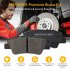 US MERXENG Premium Ceramic Disc Rear Brake Pads For 2011 2015 Sonata