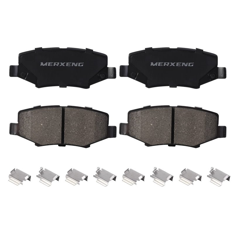 US MERXENG Premium Ceramic Disc Rear Brake Pads For 2007 2008 2009-2018 Wrangler