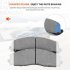 US MERXENG Premium Ceramic Disc Front Brake Pads For 2009 2015 Lexus IS250 2006 GS300