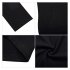 US MISSKY Women Pullover Stripe Pocket 3 4 Sleeve Slim Long Hoodie Sweatshirt Dress Black XL