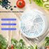 US Mini Fruit Vegetable Cleaning Machine Portable Household Disassemble Ipx 7 Waterproof Food Purifier White High spec