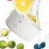 US Mini Fruit Vegetable Cleaning Machine Portable Household Disassemble Ipx 7 Waterproof Food Purifier White High spec