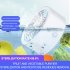 US Mini Fruit Vegetable Cleaning Machine Portable Household Disassemble Ipx 7 Waterproof Food Purifier White High spec