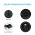 US Mini Solar Floating Water Fountain for Garden Pool Pond Decoration 13 5x13 5x3 8cm