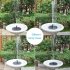 US Mini Solar Floating Water Fountain for Garden Pool Pond Decoration 13 5x13 5x3 8cm