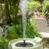 US Mini Solar Floating Water Fountain for Garden Pool Pond Decoration 13 5x13 5x3 8cm