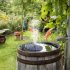 US Mini Solar Floating Water Fountain for Garden Pool Pond Decoration 13 5x13 5x3 8cm