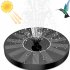 US Mini Solar Floating Water Fountain for Garden Pool Pond Decoration 13 5x13 5x3 8cm