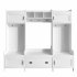 US Modern Style Hall Tree With Drawer Metal Hooks Easy Assembly Hallway Coat Rack For Hallway Living Room Mudroom Black