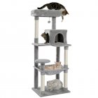 US Multi-Layered Cat Bench with Litter and Top Lie and Hammock