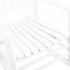 US N001 Wooden Rocking Chair All Weather Resistant Porch Rocker for Indoor Outdoor Garden Lawn Decor