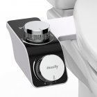 US Non-electric Bidet Spray Toilet Seat Attachment Fresh Water Spray With Parts Tools For Deep Cleaning White