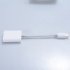 US OTG SD Card Reader Digital Camera Reader Adapter Cable for iPhone 5 6 7 and iPad White