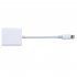 US OTG SD Card Reader Digital Camera Reader Adapter Cable for iPhone 5 6 7 and iPad White