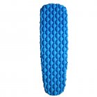 US Outdoor Inflatable Sleeping Pads Portable Diamond Pattern Picnic Mat For Camping Hiking Traveling Backpacking blue