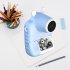 US P1 Children Instant Camera Mp3 Printing Camera with Print Paper 2 4 Inch HD Camcorder Sky Blue