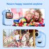 US P1 Children Instant Camera Mp3 Printing Camera with Print Paper 2 4 Inch HD Camcorder Sky Blue