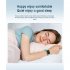 US P22 Smart Watch Heart Rate Sleep Monitor Waterproof Sports Fitness Smartwatch Silver Shell Pink Belt