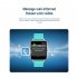 US P22 Smart Watch Heart Rate Sleep Monitor Waterproof Sports Fitness Smartwatch Silver Shell Pink Belt