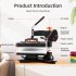 US PIONEERWORKS 12 x 15 inch Heat Press Machine 11 in 1 Heat Press 800W Sublimation Machine Swing Away Heat Press