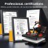 US PIONEERWORKS 12 x 15 inch Heat Press Machine 11 in 1 Heat Press 800W Sublimation Machine Swing Away Heat Press