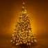 US PVC 7 5ft Artificial Christmas Tree With 400 LED Lights 1050 Branch Tips Outdoor Indoor Xmas Tree For Christmas Decorations Green