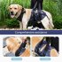 US Pet Dog Camouflage Assistive Sling Help Lift Rear Legs Chest Strap Leash Harness For Elderly Disabled Injured Dogs camouflage blue XL
