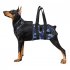 US Pet Dog Camouflage Assistive Sling Help Lift Rear Legs Chest Strap Leash Harness For Elderly Disabled Injured Dogs camouflage blue XL