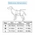 US Pet Dog Carry Sling Pet Legs Support Rehabilitation Lift Harness For Disabled Injured Elderly Dog Joint Injuries Arthritis blue M
