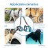 US Pet Dog Carry Sling Pet Legs Support Rehabilitation Lift Harness For Disabled Injured Elderly Dog Joint Injuries Arthritis blue M