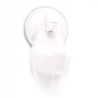 US Plastic Bathroom Handheld Shower Head Holder Vacuum Suction Cup Showerhead Bracket for Home Hotel White
