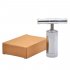 US Pollen Press Tool Heavy Duty Zinc Manual Handle Ultimate Pressure 152mm Metal Pollen Presser Compressor Silver