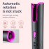 US Portable Automatic Hair Curler 806 Usb Rechargeable Smart Wireless Lcd Curling Iron  4800mah  black