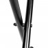 US Portable Metal Luggage Rack 100 Lbs Load Capacity Heavy Duty Nylon Straps for Daily Use 680x400x560mm Black