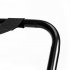US Portable Metal Luggage Rack 100 Lbs Load Capacity Heavy Duty Nylon Straps for Daily Use 680x400x560mm Black