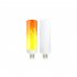 US Portable Mini Night Light Ultra Bright Energy Saving Flame Light Effect Usb Lamp as picture show
