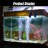 US Portable Mini USB Aquarium Fish Tank Oxygen Air Pump Mute Energy Saving Supplies Accessories light blue 2pcs
