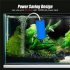 US Portable Mini USB Aquarium Fish Tank Oxygen Air Pump Mute Energy Saving Supplies Accessories light blue 2pcs