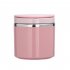 US Portable Stainless Steel Breakfast  Cup Soup Bowl Thermal Storage Container Sealed Bento Box With Handle blue 630 ml