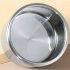 US Portable Stainless Steel Breakfast  Cup Soup Bowl Thermal Storage Container Sealed Bento Box With Handle Green 1000 ml