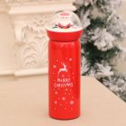 US Portable Thermo Mug Leakproof 304 Stainless Steel Vacuum Insulated Bottle Water Cup Christmas Gift deer