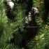 US Pre Lit Artificial Full Christmas Tree 7 5 Feet Hinged 1420 Branches Tips Xmas Tree With 400 Pre strung Led Lights Green