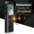 US Professional Digital Audio Voice Recorder Real Time Display Phone Recording Mp3 Player 32GB