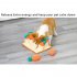 US Pulling Carrot Game Iq Educational Dog Toys Slow Food Leaking Training Playing Sniffing Pet Toys Supplies Yellow orange