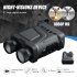US R12 5x Digital Zoom Infrared Night Vision Binocular Telescope 1080P 300m Night Vision Device Black